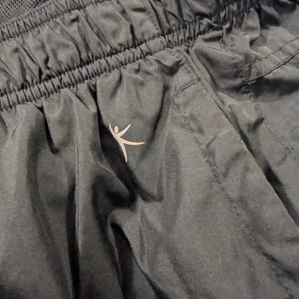 Danskin Now PLus Size XXL 2XG 20 Black White Athletic Lined Capris Cropped Pants - Picture 5 of 10